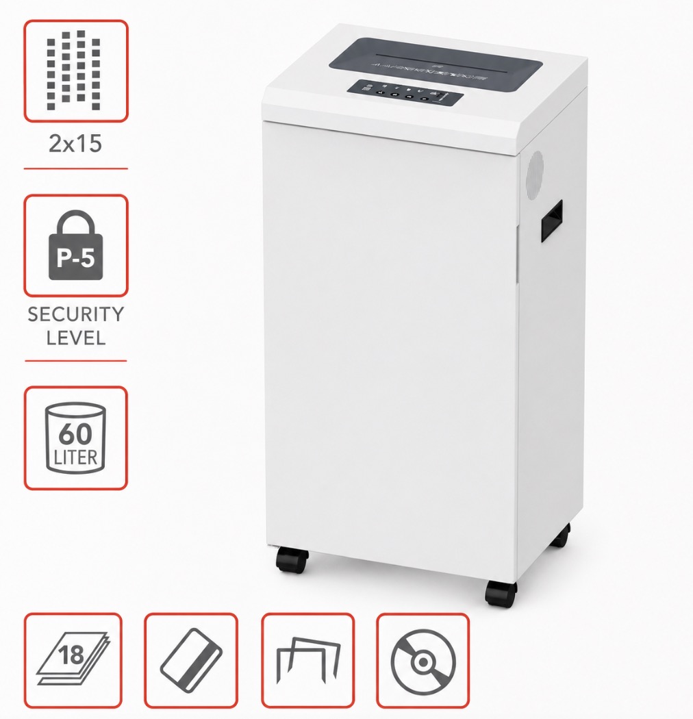 Знищувач документів ARTONIX CA6018M (2x15) (000016879)